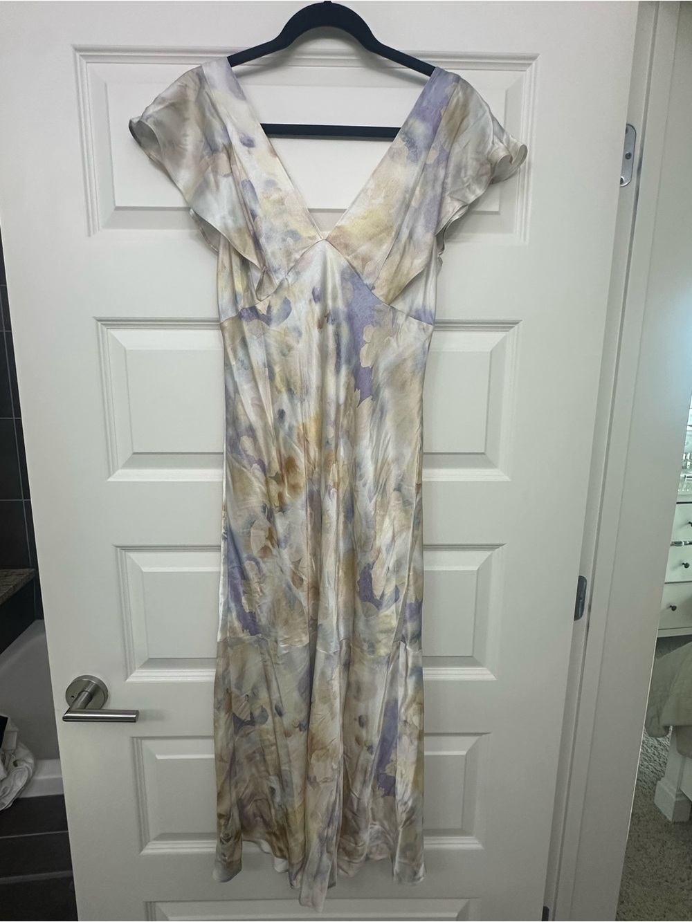Rails Silk Midi Dress